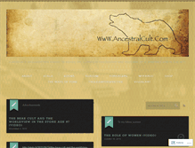 Tablet Screenshot of ancestralcult.com